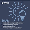 Thumbnail Image 6 of Lorus Solar Ladies' Stainless Steel Bracelet Watch