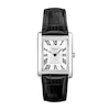 Thumbnail Image 1 of Accurist Ladies' Rectangle 26mm Dial Black Leather Strap Watch