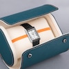 Thumbnail Image 4 of Accurist Ladies' Rectangle 26mm Dial Black Leather Strap Watch