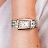 Thumbnail Image 8 of Accurist Ladies' Rectangle 26mm Dial Two Tone Stainless Steel Watch