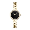 Thumbnail Image 0 of Accurist Ladies' Jewellery 28mm Dial Gold Tone Curb Chain Bracelet Watch