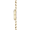 Thumbnail Image 5 of Accurist Ladies' Jewellery 28mm Dial Gold Tone Curb Chain Bracelet Watch