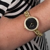 Thumbnail Image 8 of Accurist Ladies' Jewellery 28mm Dial Gold Tone Curb Chain Bracelet Watch