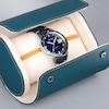 Thumbnail Image 3 of Accurist Men's Dive 42mm Dial Blue Leather Strap Watch