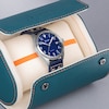 Thumbnail Image 3 of Accurist Men's Aviation 41mm Dial Blue Leather Strap Watch