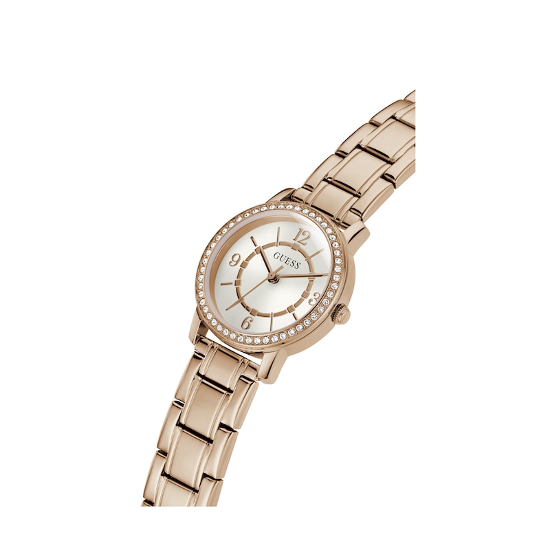 Main Image 4 of Guess Melody Ladies' Rose Gold Tone Stainless Steel Watch