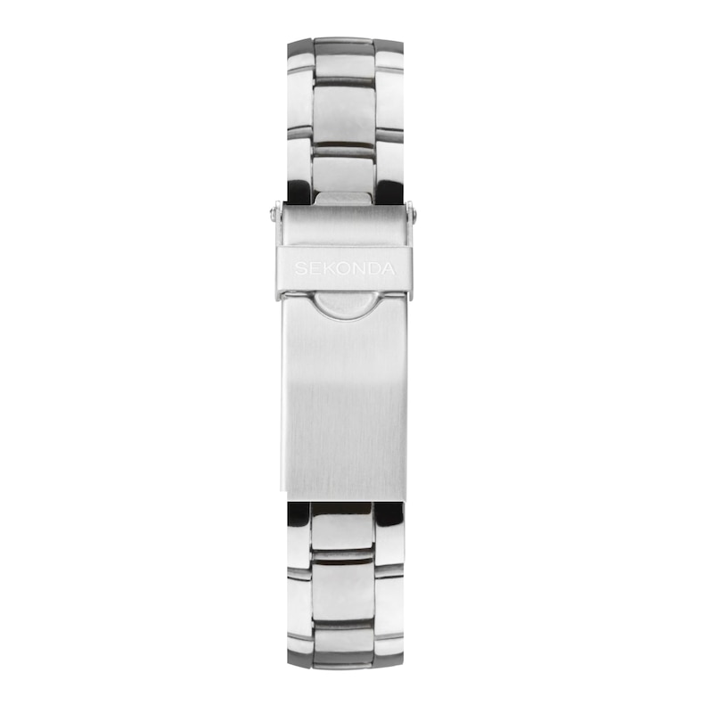 Main Image 5 of Sekonda Catherine Ladies' Crystal Blue Mother of Pearl Silver Watch