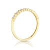 Thumbnail Image 2 of 9ct Yellow Gold 0.02ct Total Diamond Pavé Eternity Ring