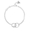 Thumbnail Image 0 of GUESS Mini Forever Links Rhodium Plated Crystal Bracelet