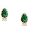 Thumbnail Image 0 of Fossil Sadie Festive Shine Gold Tone Green Crystal Earrings