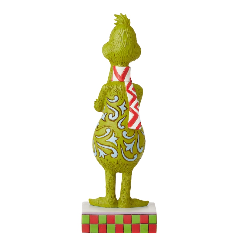 Dr. Seuss Grinch In His Scarf Figurine
