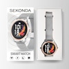 Thumbnail Image 4 of Sekonda Flex Stainless Steel Bracelet Smart Watch