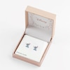 Thumbnail Image 1 of Disney Lilo & Stitch Sterling Silver Blue Enamel Earrings