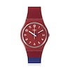 Thumbnail Image 0 of SWATCH COLORE BLOCCO PAY! Red Silicone Strap Watch