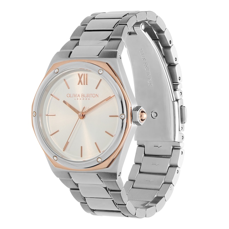 Main Image 2 of Olivia Burton Ladies' Hexa Stainless Steel Bracelet Watch