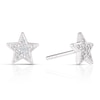 Thumbnail Image 0 of Children's Sterling Silver Cubic Zirconia Star Earrings