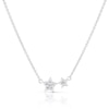 Thumbnail Image 1 of Children's Sterling Silver Cubic Zirconia Star Necklace