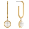 Thumbnail Image 0 of Tommy Hilfiger Gold Tone IP Pearl Charm Earrings