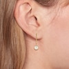 Thumbnail Image 1 of Tommy Hilfiger Gold Tone IP Pearl Charm Earrings