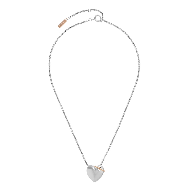 Main Image 3 of Olivia Burton Stainless Steel Heart Necklace