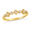 Thumbnail Image 0 of Le Vian 14ct Yellow Gold 0.18ct Diamond & Circle Ring