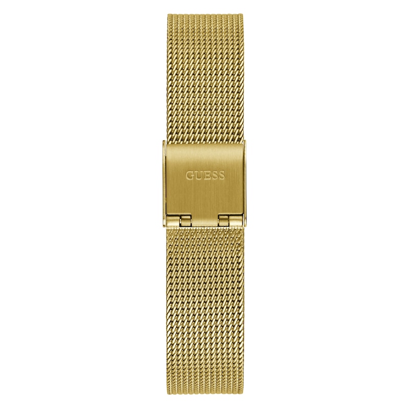 Main Image 4 of Guess Melody Ladies' Gold Tone Mesh Bracelet Watch