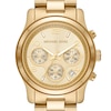 Thumbnail Image 4 of Michael Kors Runway LadiesÃ¢ Gold Tone Bracelet Watch