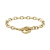 Thumbnail Image 0 of Armani Exchange Men's Gold Tone Steel Chain Toggle Bracelet