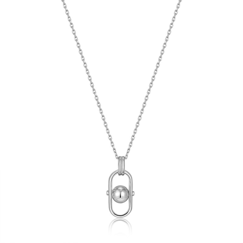 Main Image 1 of Ania Haie Orb Sterling Silver Pendant Necklace