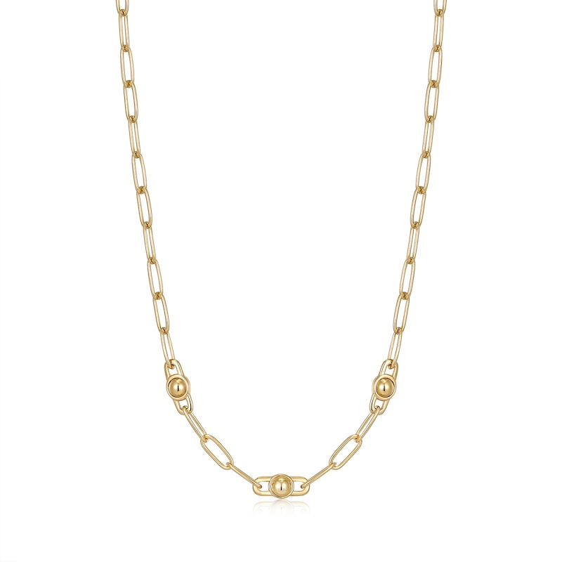 Main Image 1 of Ania Haie Orb Yellow Gold Tone Necklace