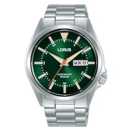 Lorus Automatic Men's Stainless Steel Bracelet Watch