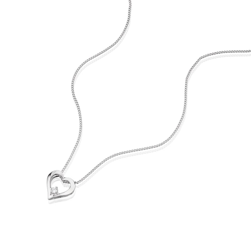 The Forever Ladies' Diamond Heart Necklace