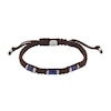 Thumbnail Image 1 of Fossil All Stacked Up Men's Sodalite Station Bracelet