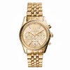 Thumbnail Image 0 of Michael Kors Lexington Ladies' Gold Tone Bracelet Watch