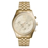 Thumbnail Image 0 of Michael Kors Lexington Men's Gold Tone Bracelet Watch