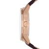 Thumbnail Image 3 of Armani Exchange Men's Brown Leather Strap Watch