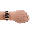 Thumbnail Image 4 of Armani Exchange Men's Brown Leather Strap Watch