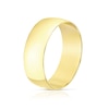 Thumbnail Image 1 of 9ct Yellow Gold 7mm Heavy D Shape Ring
