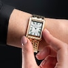 Thumbnail Image 5 of Accurist Ladies' Rectangle 26mm Dial Gold Tone Stainless Steel Watch
