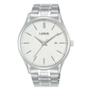 Thumbnail Image 0 of Lorus Men's 42mm White Dial Stainless Steel Bracelet Watch
