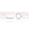 Thumbnail Image 3 of Sterling Silver Rose Quartz Beaded T-Bar Bracelet