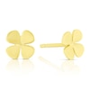 Thumbnail Image 0 of Children's 9ct Yellow Gold 4 Leaf Clover Stud Earrings