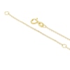 Thumbnail Image 2 of 9ct Yellow Gold Infinity Pendant Choker Necklace