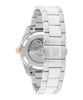 Thumbnail Image 1 of Tommy Hilfiger Men's White Dial Stainless Steel Bracelet Automatic Watch