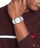 Thumbnail Image 5 of Tommy Hilfiger Men's White Dial Stainless Steel Bracelet Automatic Watch