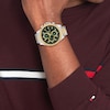 Thumbnail Image 4 of Tommy Hilfiger Men's Green Dial Two Tone Bracelet Watch