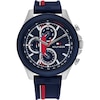 Thumbnail Image 1 of Tommy Hilfiger Men's Blue Dial Silicone Strap Watch