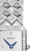 Thumbnail Image 1 of Sekonda Sparkle Ladies' White Dial Blue Detail Silver Tone Bracelet Watch