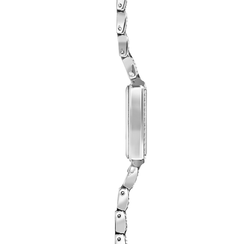Sekonda Sparkle Ladies' White Dial Blue Detail Silver Tone Bracelet Watch