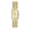 Thumbnail Image 0 of Sekonda Sparkle Ladies' Champagne Dial Blue Detail Gold Tone Bracelet Watch